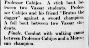 CABIJOS - Vassar Miscellany News- March 15 1930